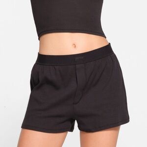 Skims boyfriend loose boxer onyx xsmall